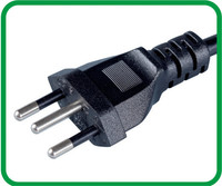 Inmetro approved 3 Pins Brazil Plug XR-613A