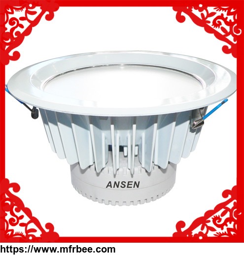 6_fixed_round_downlights_factory_10w_dimmable_led_downlight_30w_40w_50w