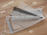 more images of Reasonable price activated carbon 4-ply earloop face mask