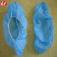 more images of New style disposable non woven blue static-free shoe covers