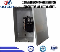 GTL240S two way ge type plug in Load Center / Distribution box for circuit breaker