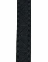 Durable Decorative black Polypropylene jacquard ribbon with custom patterns