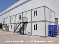 WEN STEEL- modular office, portable house, container houses, portable classrooms, flat pack containers