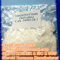 Tamoxifen Citrate  CAS: 54965-24-1   Sell Steroid E-mail: tom@chembj.com