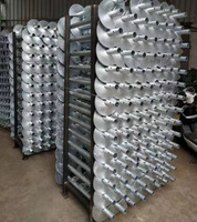 Round Pile foundation helical screw