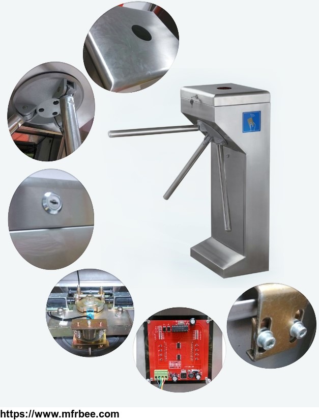 mobk_rfid_access_control_stainless_steel_tripod_turnstile