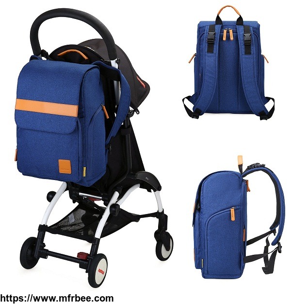 back_open_baby_diaper_backpack_multi_function_travel_nappy_bag_with_changing_pad