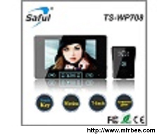 wireless_video_door_phone_installation_saful_ts_wp708_1v1