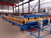 more images of Antique Color Steel Roof Glazed Tile Roll Forming Machine for sale