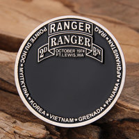 US Ranger Military Challenge Coins