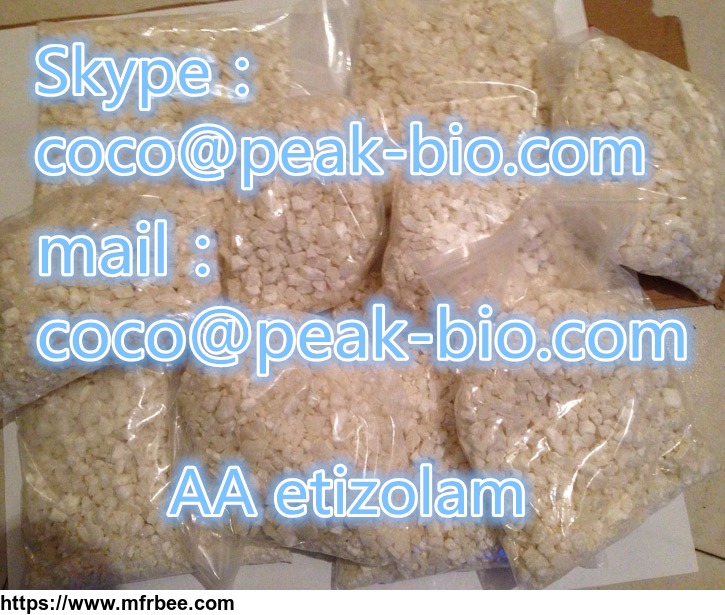 a_etizolam_40054_69_1_c17h15cln4s_alprazolam_2fdck_maf_bk_edbp_mdma_ketamine_china_high_purity_mail_skype_coco_at_peak_bio_com