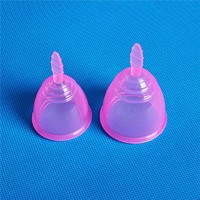 more images of 2018 China high quality Hot Collapsible Silicone Menstrual Cup