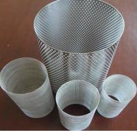perforated metal tube for filter and acoustic pipe