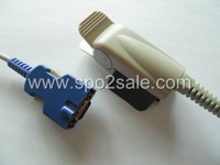 more images of Fukuda Denshi DS7100-DS7300 Oximax adult finger clip SpO2 Sensor