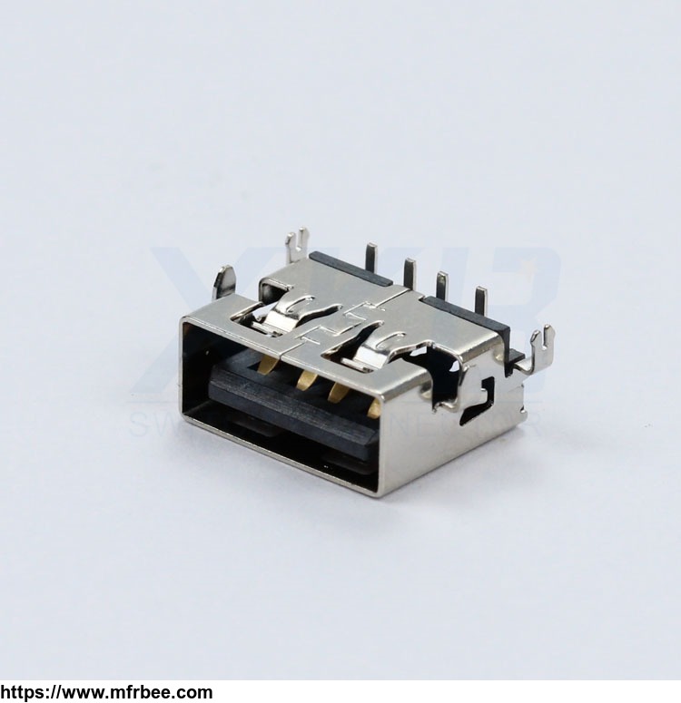 usb_female_sink_dip_foot_without_crimping_usb_broken_board_connector