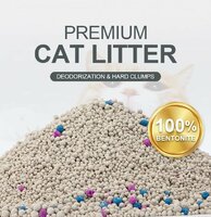 Max Pet Dust-Free Strong Clumping Ball Shaped 10L Bentonite Cat litter