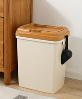 more images of Dog and Cat Food Storage Container Farmhouse Pet Food bucket