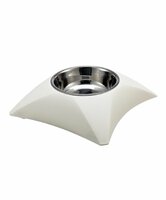 more images of Pet Food Container Easy to Clean Dog Cat Bowl Stainless Steel Pet Bowl