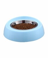 more images of Pet Food Container Easy to Clean Dog Cat Bowl Stainless Steel Pet Bowls