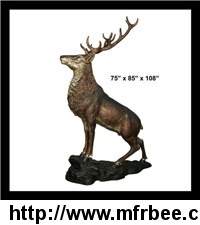 bronze_elk_statue