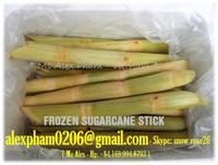 frozen sugarcane stick for making juice