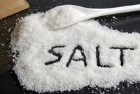 raw sea salt, salt