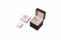 Luxury PU Leather Wrapped Watch Packaging Box