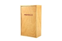 Natural Flat Lacquered Wooden Display Packaging and Wine Box