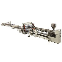 CA PEEK Special materials plate extrusion line