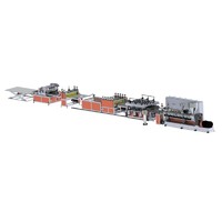 PP hollow build plate extrusion line
