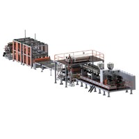 Lithium battery plate extrusion line