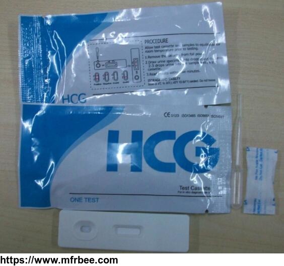 female_household_urine_hcg_pregnancy_test_positive_cassette_kits