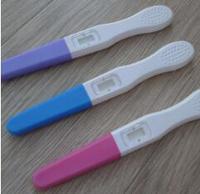 Medical Test Device 6.0mm 25mIU Hcg Pregnancy Test Midstream By Urine