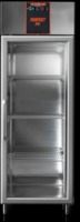 Mastercool Stainless Steel Glass Door Upright Fridge 700 Ltr. Italian Made
