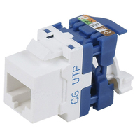 more images of QICC-121  New Style Cat5e/C6 Toolless Keystone Jack