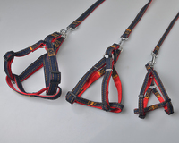 more images of Denim Dog Collar & Leash Set