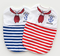 more images of Navy Stripe Dog Clothes