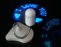 more images of LED USB Mini Message Fan
