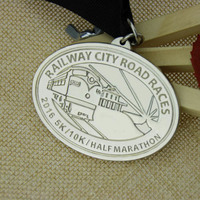 Race Medals | Railway City Road Race customized medals