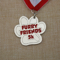 Custom Medals | Furry Friends 5k Custom medals