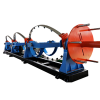 skip strander bow type stranding machine with 2500 take up and pay off unit