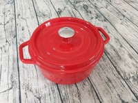 China factory hot pot cast iron round enamel pot