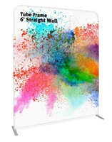 Tube Frame 6' Straight Wall | Fabric Trade Show Displays