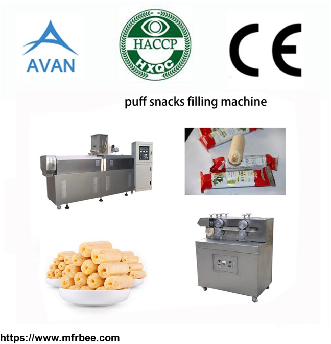 core_filling_snacks_making_machine_line