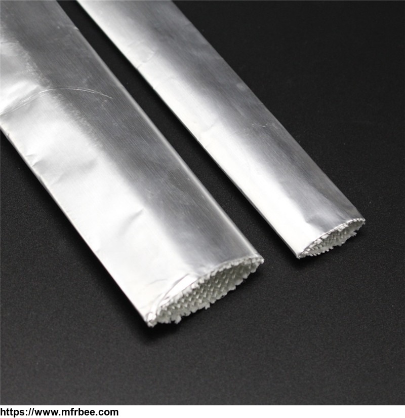 aluminized_pet_film_coated_fiberglass_heat_reflective_sleeve