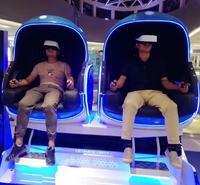 9D VR Cinema, Attractive Double Seats Virtual Reality Cinema Chair