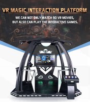 more images of 9D Interactive Platform Magic Space Walking Platform 9D VR Simulator VR Equipment