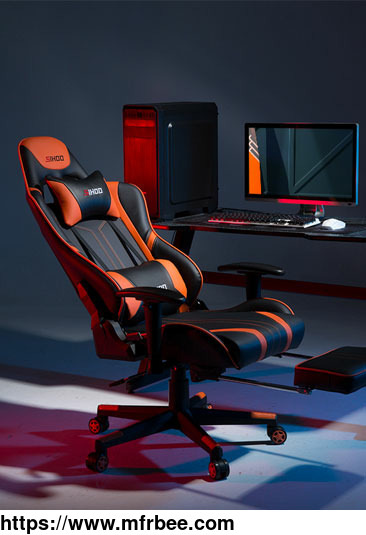 sihoo_g10b_black_orange_ergonomic_gaming_chair_with_lumbar_support_adjustable_arms