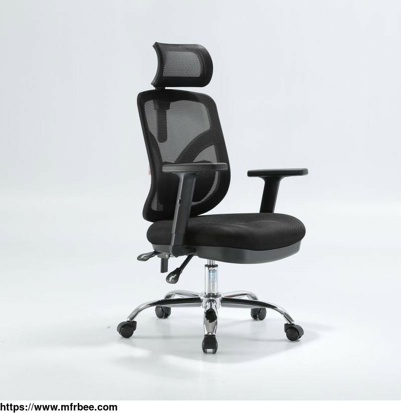 sihoo_m56_ergonomic_black_mesh_high_back_rolling_office_chair_with_arms