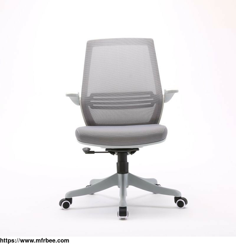 Sihoo M59 Grey Ergonomic Conference Chair with Wheels and Adjustable Armrests for Small Space